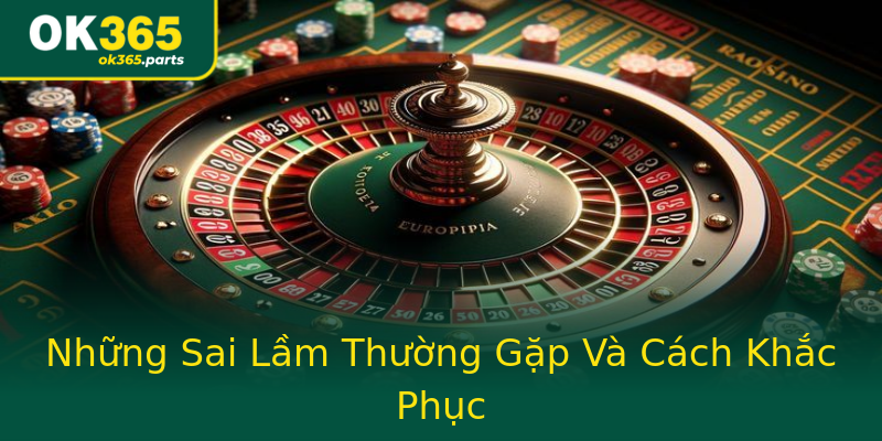 Những Sai Lầm Thường Gặp Và Cách Khắc Phục Những Sai Lầm Thường Gặp Và Cách Khắc Phục